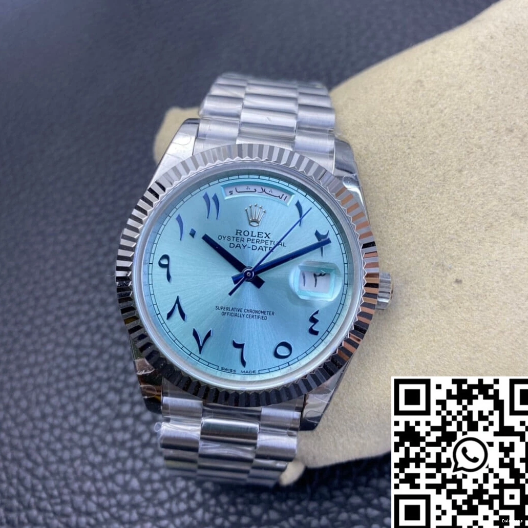 Customization Factory Middle Day East Ice Dial BP Rolex Date Blue 0922